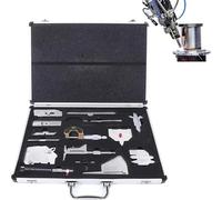 Ensemble d'outils de jauge de soudage - Kit d'inspection métrique de 13 pièces avec étui de transport, règle de couture de soudure pour des mesures précises, idéal pour un usage industriel et