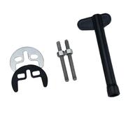 Ensemble d'outils de joint de robinet en acier inoxydable/cuivre pour installation d'évier à trou simple/double avec e fixation en fer à cheval