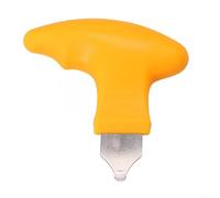 Ensemble d'outils de levier en alliage d'acier et plastique PP pour l'ouverture et le retrait du couvercle arrière, poignée ergonomique antidérapante, embout anti-rayures (jaune)
