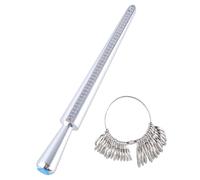 Ensemble d'outils de mesure avec mandrin, ajusteur de taille pour bijoux, ensembles de mesure pour les propriétaires