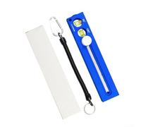 Ensemble d'outils de mesure de précision réglable pour niveau à bulle pour projets de construction de menuiserie