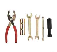 Ensemble d'outils de moto en alliage d'aluminium avec sac de rangement, pinces et clés pour l'entretien, pour Honda CBR CB Hornet pour Suzuki pour BMW pour Polaris