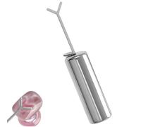 Ensemble d'outils de nail art aimant œil de chat, aimant en forme de cœur pour vernis gel œil de chat, bâtons magnétiques pour ongles avec guide en forme de Y, kit de manucure à faire soi-même