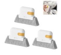 Ensemble d'outils de nettoyage de rainures de fenêtre, outil de nettoyage de joints de fenêtres, brosses de nettoyage de rails de fenêtre pour fenêtres, couvercles, espaces, lignes de carrelage