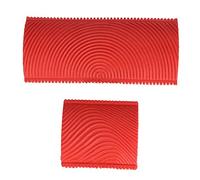 Ensemble d'outils de Peinture à Grain de Bois 2 pièces, Outils à Grain de Bois d'imitation, kit d'outils de Peinture de décoration Murale de Bricolage, Outil de Peinture de Motif