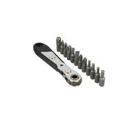 Ensemble d'outils de poche avec mini liquet + jeu d'embouts 12pcs.