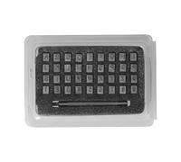 Ensemble d'outils de poinçonnage Alphabet Kit d'estampage en métal 37 pièces outils de poinçonnage de timbre de numéro de lettre en acier inoxydable robuste pour le gaufrage