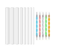 Ensemble D'outils De Pointage Mandala Pour Peindre Des Roches, Peinture De Roches Kit De Point, Pierre De Roche Peinture Stylo À Pois Outil Modèle Cosmétique Br