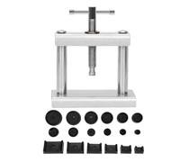 Ensemble d'outils de presse de montre - Kit de réparation de batterie | Kit de presse de montre, outil de fermeture du boîtier de montre compact, appareil de réparation réglable pour les amateurs