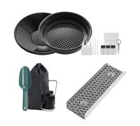 Ensemble d'outils de prospection multi-usages avec boîte à écluses de 30,5 cm pour ruisseaux peu profonds et opérations de dragage Boîte à écluses pour une utilisation en extérieur