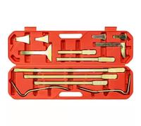 Ensemble d'outils de réparation de bosses de voiture - Kit de réparation et de débosselage en tôle automobile avec barres de levier pour une réparation efficace de carrosserie de voiture