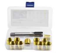 Ensemble d'outils de réparation de filetage professionnels avec 25 inserts M14 x 1 et taraud en acier rapide M16 x 1 25
