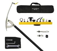 Ensemble d'outils de réparation de garde-boue de voiture avec angle réglable, kit de débosselage portable pour restauration de carrosserie