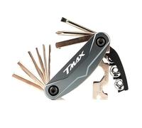 Ensemble d'outils de réparation de moto Pour T-Max500 TMAX530 560 XMAX125 250 300 400 NMAX125 155 Kit De Tournevis Réparation Portable Pour Moto(TMAX Grey)