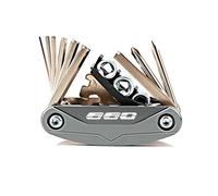 Ensemble d'outils de réparation de moto Pour Triple765RS, Triple675R Et Trident660 Kit D'outils De Réparation Multifonctions Pour Motos, Usiné CNC(Grey-660)