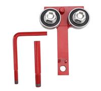 Ensemble d'outils de réparation de serrage rail barre tronçonneuse, outil fermeture rail barre guidage tronçonneuse, ajusteur fermeture en aluminium en fonte pour le meulag