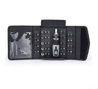 Ensemble d'outils de réparation de téléphone portable antidérapant pour | 36 embouts précis, 5 manchons, prise magnétique, antidérapant pour la prise en main, idéal pour la réparation de téléphone