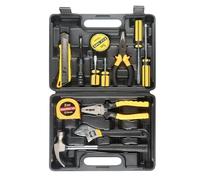 Ensemble d'outils de réparation Ensemble d'outils 8/9/12/13 pièces, kit d'outils ménagers généraux avec boîte à outils en plastique(8 in 1 Box Blue)