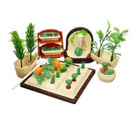 Ensemble d'outils de scène de jardin pour la création de micro-paysages détaillés et de projets de construction de modèles artisanaux, amélioration des décors de maison de poupée, scène de jardin
