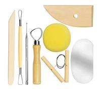 Ensemble D'outils De Sculpture 8 Pièces, Outils De Poterie, Outils En Argile Comprenant La Plupart Des Outils Pour Débutants, Poterie