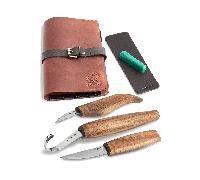 Ensemble d'outils de sculpture sur bois Beavercraft pour la sculpture de cuillères (C4X+C8X+SK5X+ ac