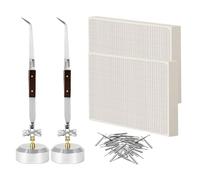 Ensemble d'outils de soudage en nid d'abeille, outils de soudure à bijoux avec plans de travail à quartz et équipement de sécurité, texture pour soudure professionnelle, ensemble avec plans de travail