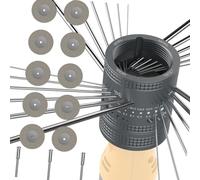 Ensemble d'outils de soudage TIG à tête de meuleuse électrode haute performance pour une coupe précise et améliore l'efficacité du travail