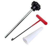 Ensemble D'outils De Tige Valves Pneu Solution Réparation Pneu À Forte Résistance Idéal Pour Le Garage Domicile Ou Les Réparations Routières D'urgence Outil En Métal Forte Résistance