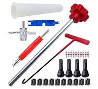 Ensemble D'outils De Tige Valves Pneu Solution Réparation Pneu À Forte Résistance Idéale Pour Le Garage À Domicile Ou Les Réparations Routières D'urgence Outil Réparation Conception