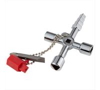 Ensemble d'outils de tournevis pour vanne d'armoire de commande à clé 4 en 1