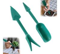 Ensemble d'outils de transplantation de plantes succulentes, 12 pièces, kit de jardinage avec lève-semis et perforateur, outils à main en plastique durable pour le rempotage et le semis, comprend 10