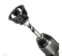 Ensemble d'outils de trous pour chiens, bit de forage de 19 mm avec localisateur de forage vertical et outil de chanfrein, kit de punch en alliage en aluminium pour les projets de