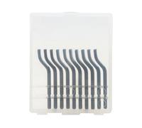 Ensemble d'outils d'ébavurage pratique et flexible NB1100 pour ébavurage, grattoir et poignée de fraise à bois