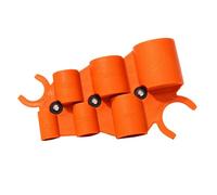 Ensemble d'outils d'ébavurage robustes pour PVC, PVC, laiton, aluminium avec jauge de profondeur de 6,35 mm à 2,5 cm et alésoir extérieur intérieur