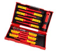 Ensemble d'outils d'électricien isolés 13 en 1 1000 V en acier non conducteur pour électricien professionnel