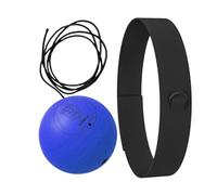Ensemble d'outils d'entraînement Boxer, balle de réaction de vitesse pour débutants, balle de réflexe de boxe légère avec bandeau - Balle de boxe en mousse pour entraînement amusant