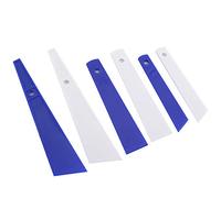 Ensemble d'outils d'épandeur de colle Zenithaur, bâtons de frottis de colle en plastique de 6 pcs et applicateurs pour les projets d'artisanat en cuir et de bricolage