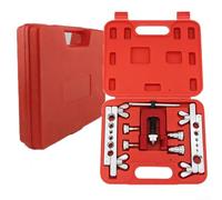 Ensemble d'outils d'évasement robustes conçus pour l'évasement de tubes en cuivre et en laiton avec des caractéristiques ergonomiques pour un confort d'utilisation prolongé