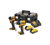 Ensemble d'outils DeWalt (DCD800 + DCF850); 18 V; 2x5 0 Ah accu.