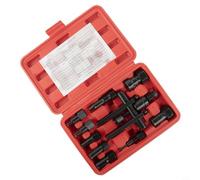 Ensemble d'outils d'extraction de roulement interne de moto, construction en alliage pour une performance durable, design à double griffe rouge pour le retrait du roulement intérieur, compatible avec