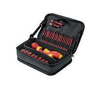 Ensemble D'Outils Électriques Wiha SlimVario®, 32 Pièces (Incl. Étui) WHA43465