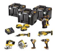 DeWALT DCK755P3T DCD796+DCF887+DCH273+DCG405+DCS570+DCS355+DCS334 (18V/3x5,0Ah) 3xTstak