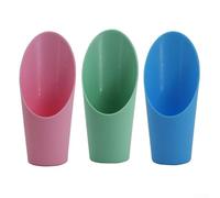 Ensemble d'outils en plastique pour bonsaï - 3 pièces de mini pelles colorées (16 x 4 cm) pour plantes grasses, cactus, fleurs et plantation intérieur/extérieur - Transplan léger