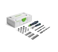 Festool Clé à cliquet 578112 - 2 / 2,5 / 3 / 4 / 5 / 6 mm - 9 pièces