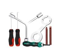 Ensemble d'outils for lave-vaisselle Lave-dishes : outil de démontage du fond du tambour, tournevis de nettoyage intérieur for appareils électroménagers(Big nut removal lever [one]])