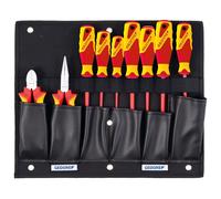 Gedore 2836203 Jeu d'outils pour les bricoleurs en sacoche 9 pièces