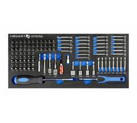 Ensemble d'outils Hogert HT7G150; 107 unités
