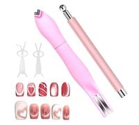 Ensemble d'Outils Magnétique Pour Ongles - Accessoire Pour Manucure | Outils D'Art Avec Stylo Et Bâton Magnétiques Pour Les Ongles - Pour Aimée Épouse Amie Fille Adolescents Collègues Salon Et Voyage