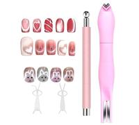 Ensemble d'Outils Magnétique Pour Ongles Kit De Manucure Léger
