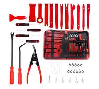 Ensemble D'outils Manuels Réparation Voiture 38 Pièces Outil Démontage Levier Clip Porte Intérieure Panneau Garniture Kit D'outils Retrait Tableau Bord Autocollant Garniture
